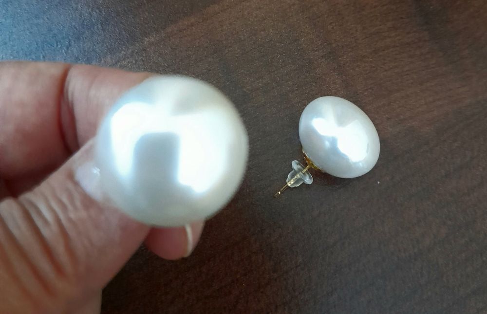 Серги под жемчуг производст. Дубай