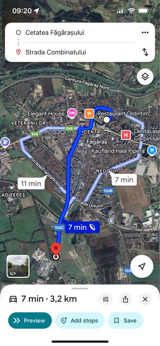 Teren Fagaras, Brasov