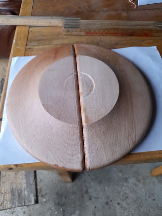 Set mânere circulare fag design interior