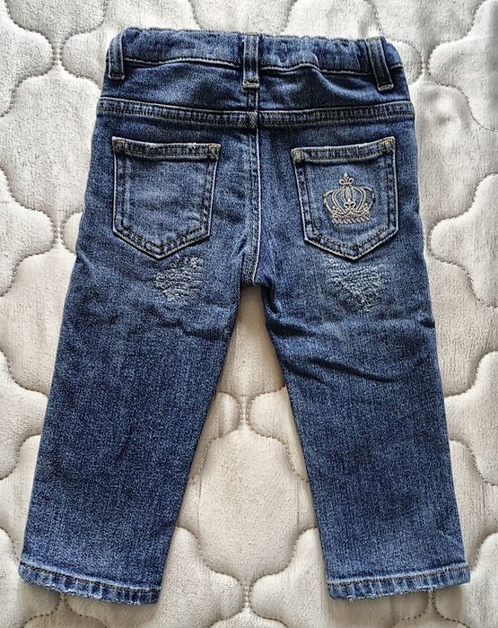 Джинсы на мальчика от Dolce Gabbana made in Italy оригинал на 1-2 года