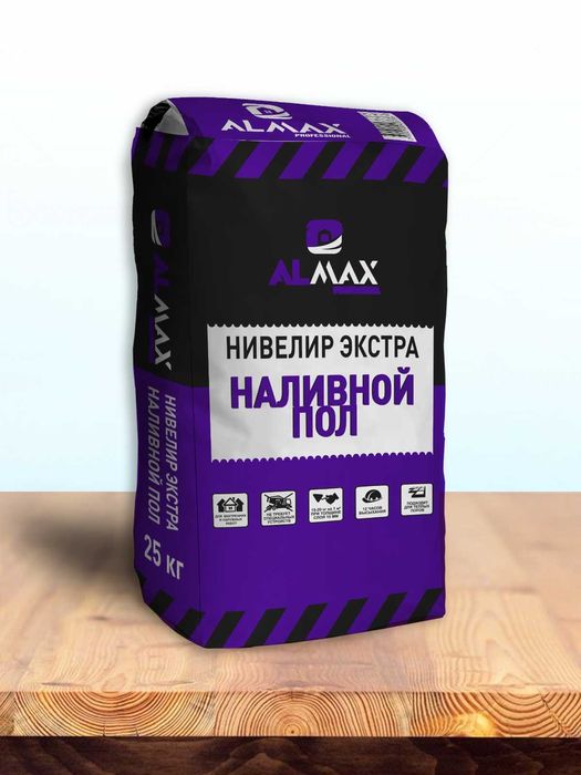 Наливной пол цементный Almax