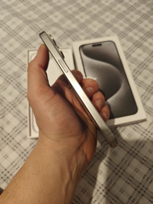 iPhone 15 Pro Max Alb 256GB