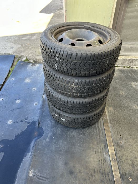 Cauciucuri cu jante 195/55/16 Peugeot