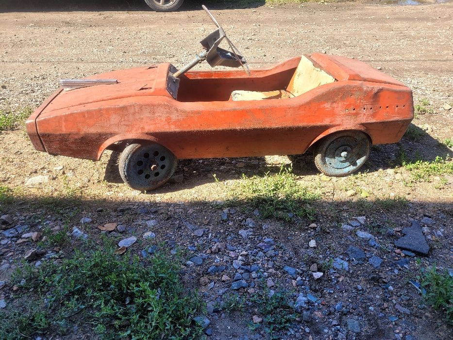 Педальная машинка ссср радуга