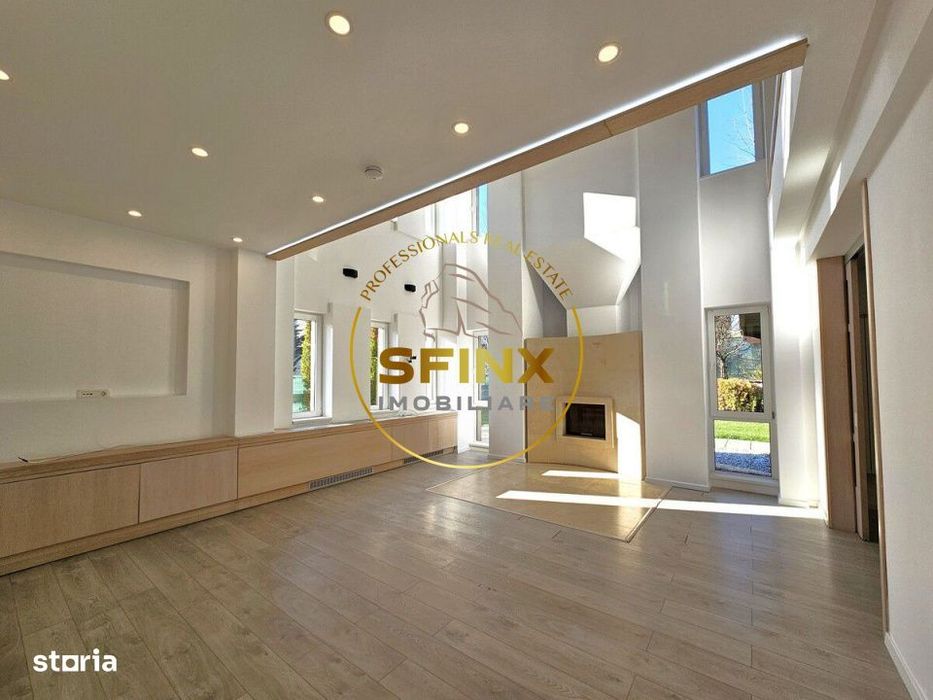 Baneasa Residential Park, 5 bedroom villa for rent, parking, yard