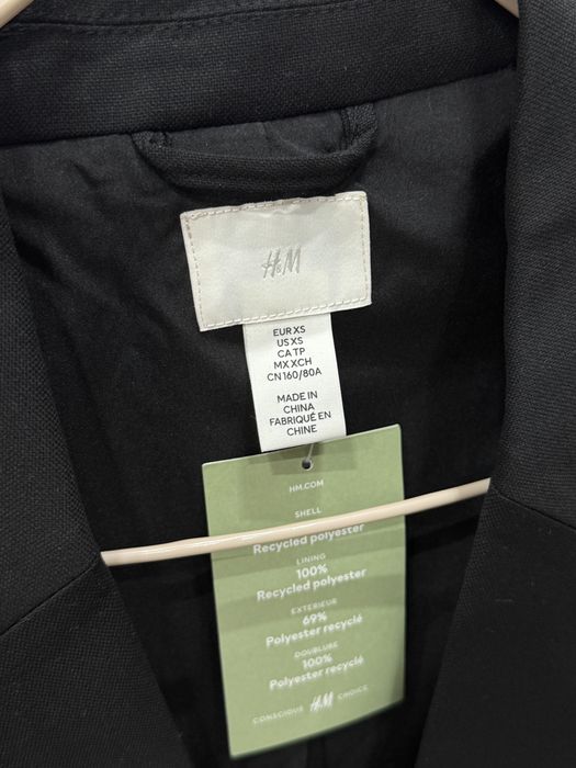 пиджак черный женский