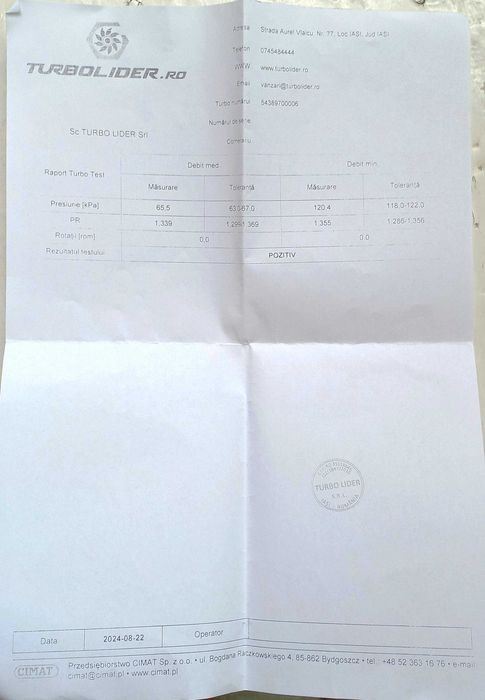 Turbina Mercedes A class