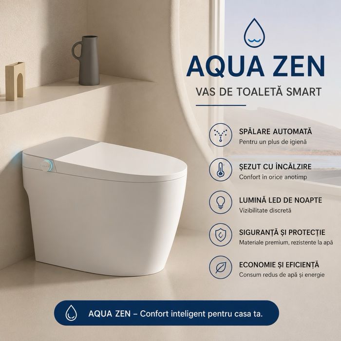 Vas de toaleta Smart AQUA ZEN