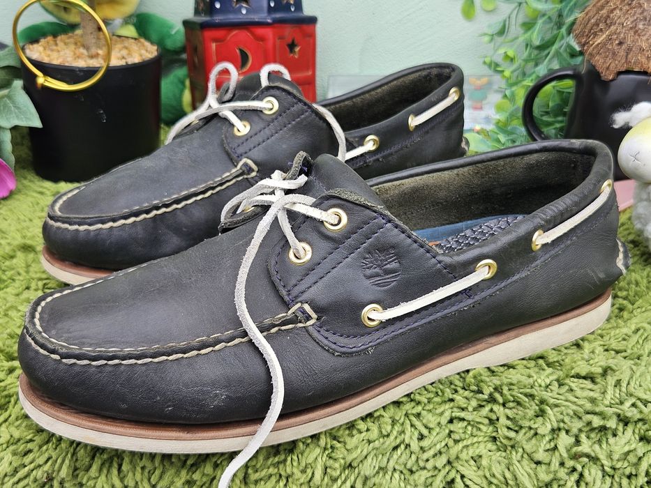 Timberland мъжки мокасини от кожа