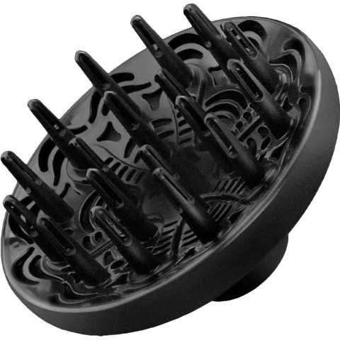 Uscator de par BaByliss D563DE, 2100W, 2 viteze, 3 trepte de temperatura, 2 accesorii: difuzor, concentrator, Tehnologie Ceramica, Negru