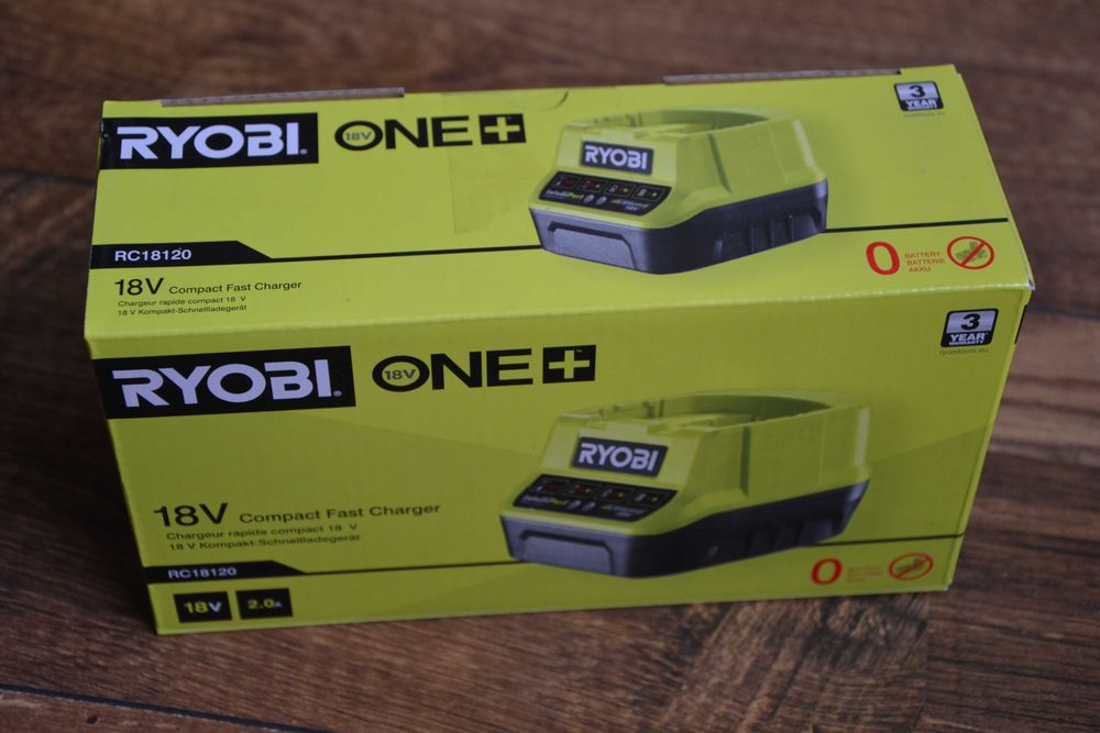 Ново зарядно устройство Ryobi за 18V