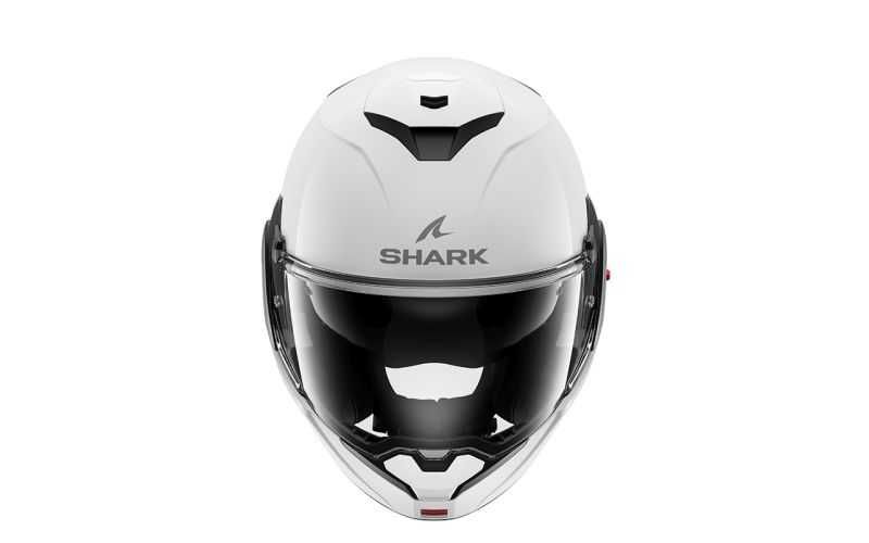 Модуларна Отваряема мото каска за мотор SHARK OXO WHITE GLOSS