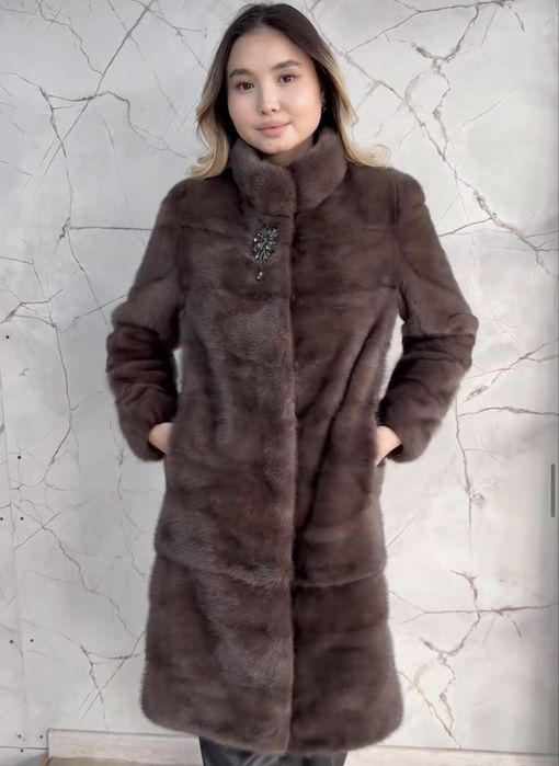 Шуба норковая новая