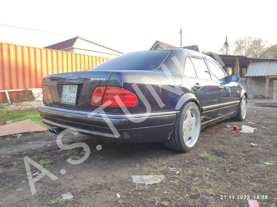 Бампер Мерседес 210 дорест обвес E50 АМГ