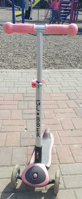 Vand trotineta copii _ fete 3 - 7 ani, Globber EXPERT LIGHT Roz