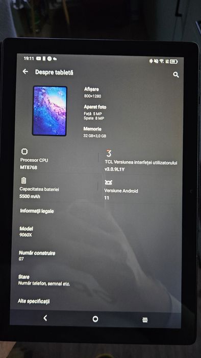 Vand tableta TCL Tab 10 HD, 10 inch, 3gb ram, sim 4g