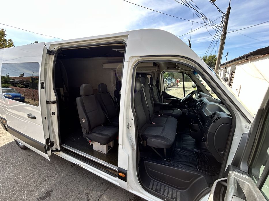 Opel Movano 2011 3panouri 6locuri+Marfa