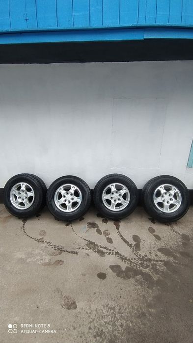 Диски R16 Pajero в комплекте с зимней резиной 255/65/16