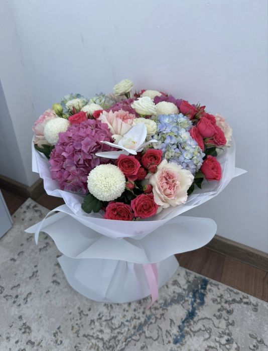 Цветы букет 15 мын