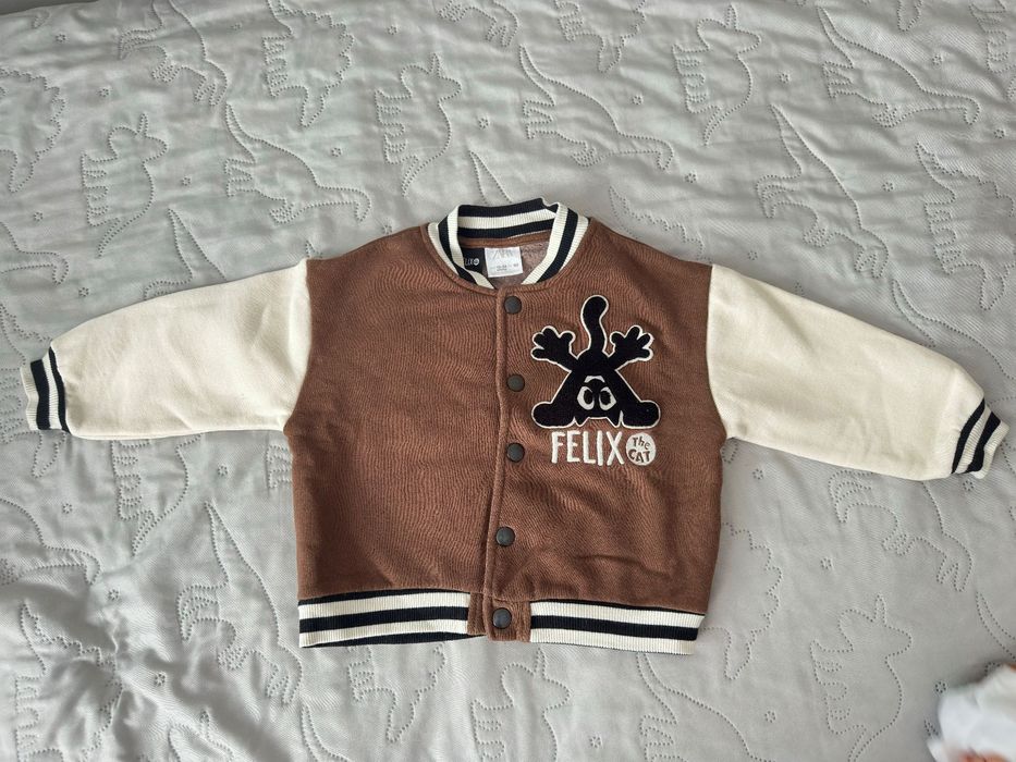 Детско бомбър  яке на Zara Felix the Cat