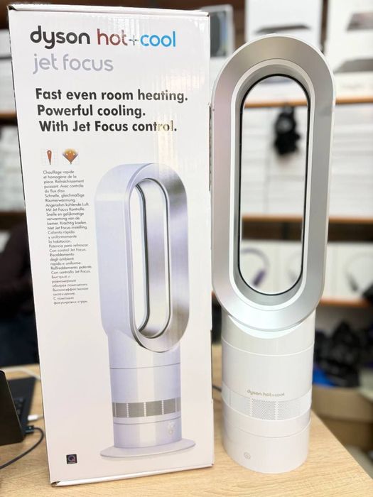 Тепловинтилятор Dyson AM09 Hot + cool белый