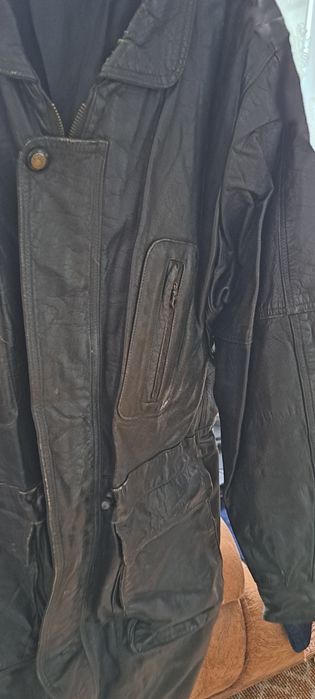 Мужская кожаная куртка