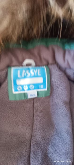 Детская куртка с комбинезоном