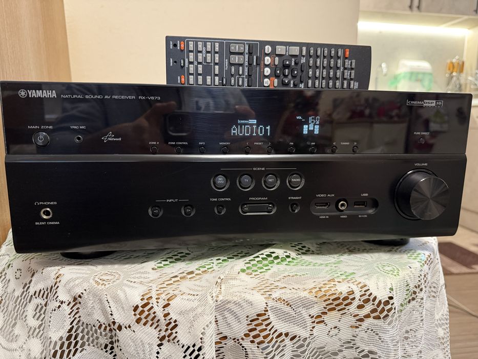 Yamaha RX-V673 Ресивър 4K