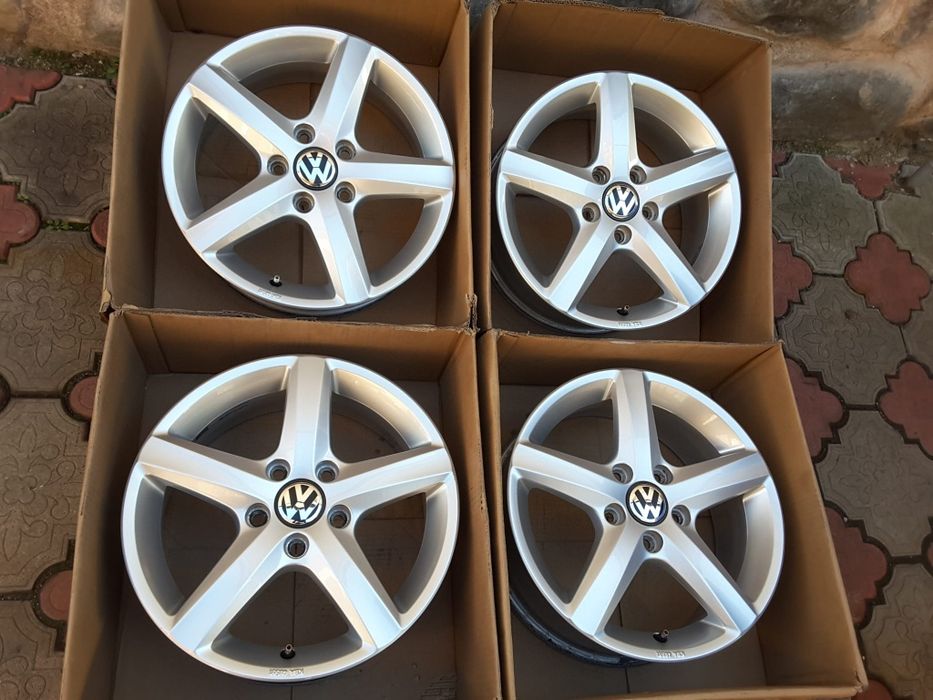 jante aliaj 16; 5x112;  originale Vw Caddy, Caddy Maxi