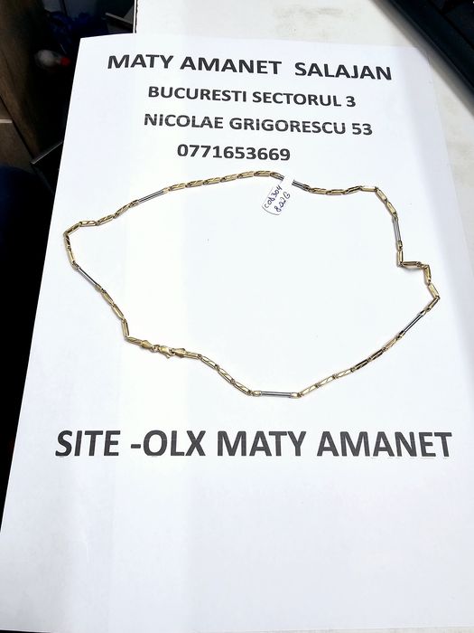 Vand lantisor din aur 14 k 8.02 g cod 304
