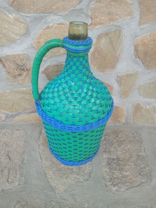 Хурка-2 броя..Плетена дамаджана.Тава за барбекю.