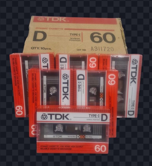 Касети TDK D 60-Нови