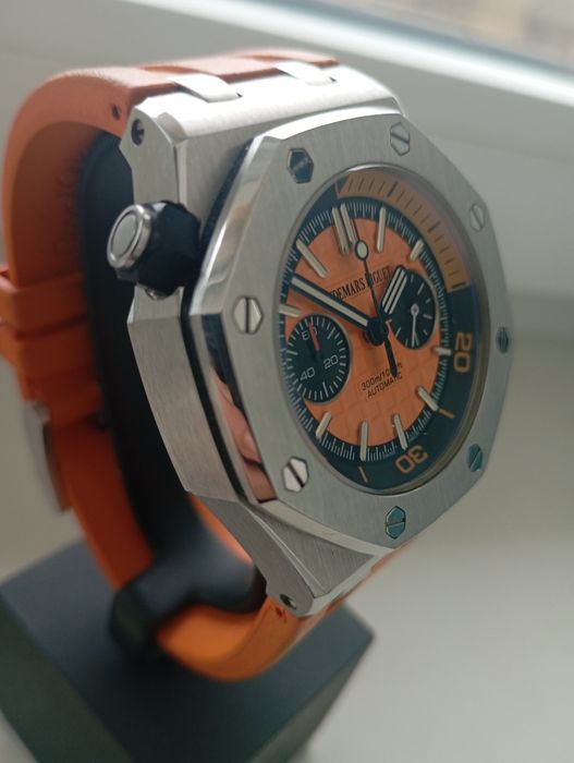 Audemars Piguet cronograf portocaliu