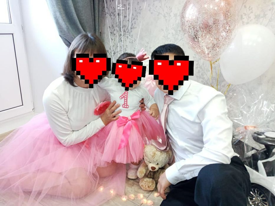 юбка-пачка для мамы и дочки