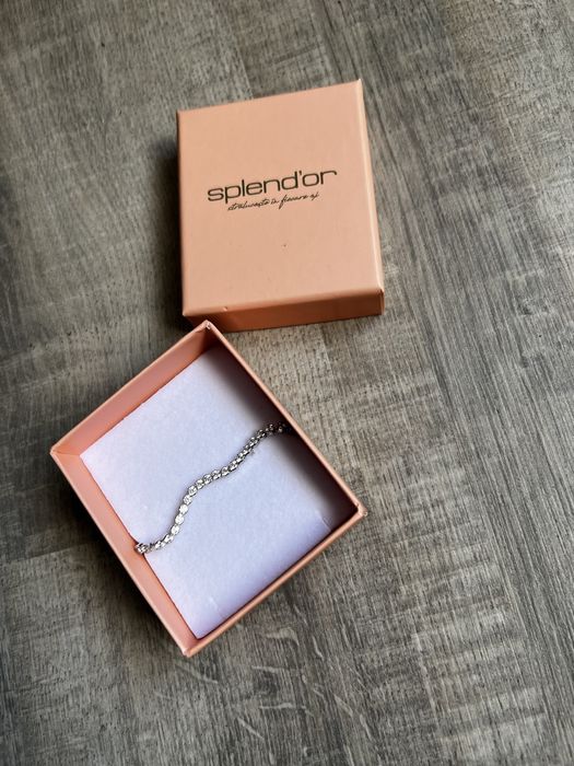 Brățară tennis argint 925 cu zirconii – Splend’or – nouă