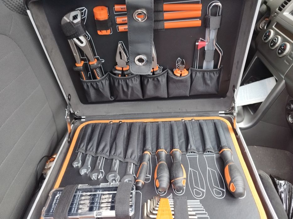 Комплект инструменти Werckmann, 104 части, алуминий, 46 см