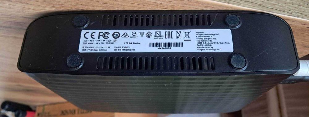 HDD extern Seagate de 2TB, 3.5'