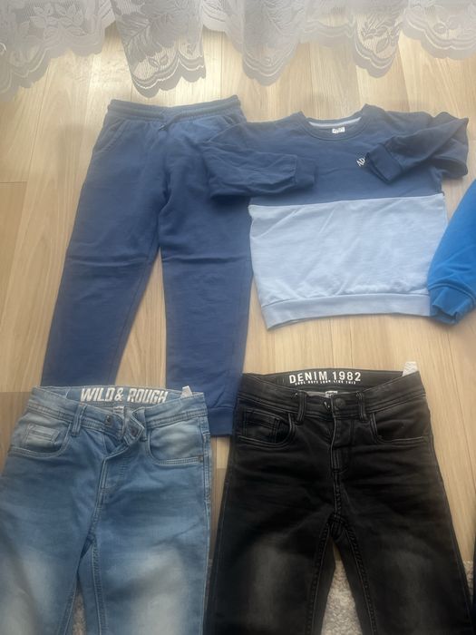 Blugi h&m 128 si 122 dopodopo tako