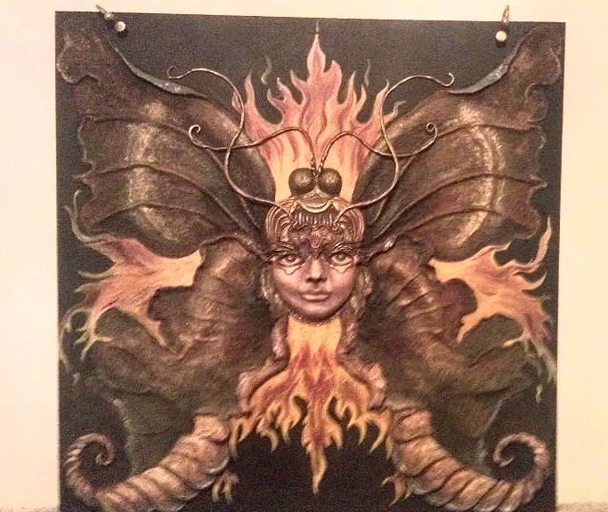 Картина.ручная работа."Золотая рыбка".прекрасный подарок