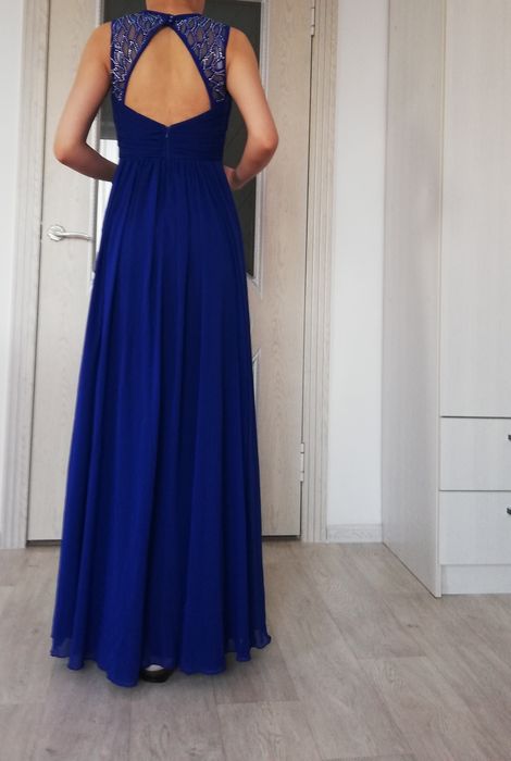 Платье синее,вечернее