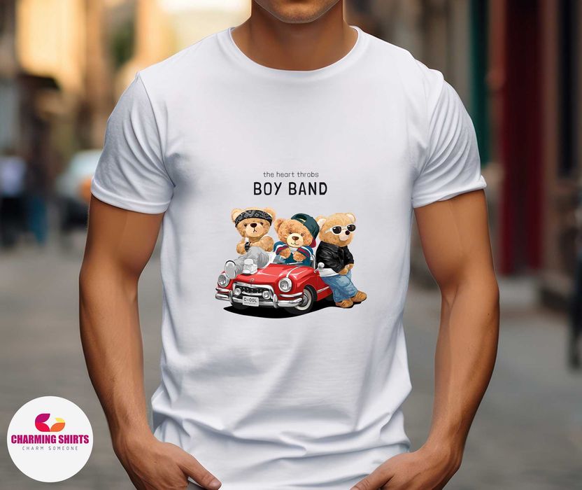 Нови Модели Мъжки тениски с Мече, Teddy Bear, Размери от XXS-5XL