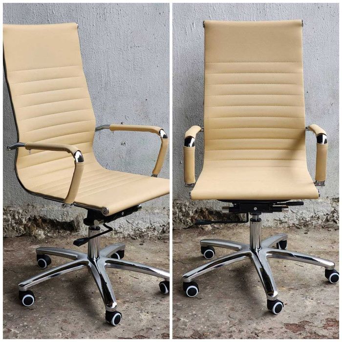 Кресло для персонала DELGADO- (Бежевый)