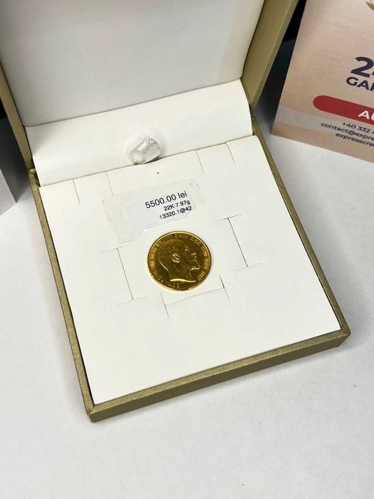 Moneda Aur 22k 7.97gr (ag42 b.13320) garantie 24 luni
