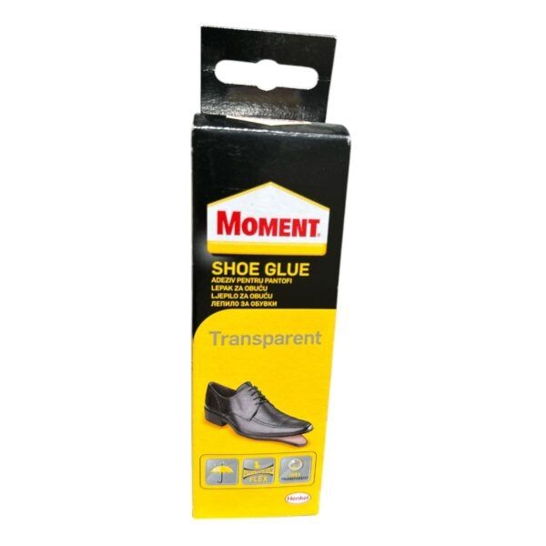 MOMENT  Adeziv transparent de lipit incaltaminte(pantofi, adidasi)50ml