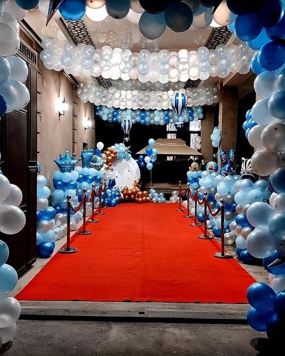 Оформление шарами