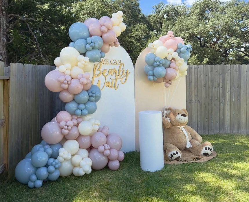 Foto corner din baloane pentru evenimente