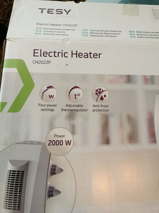 Електрическа печка TESY