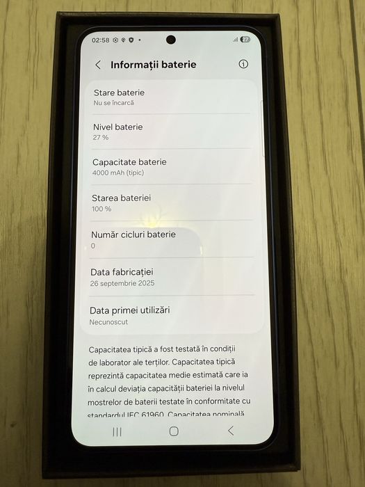 Samsung Galaxy S25 , 512GB , NOU