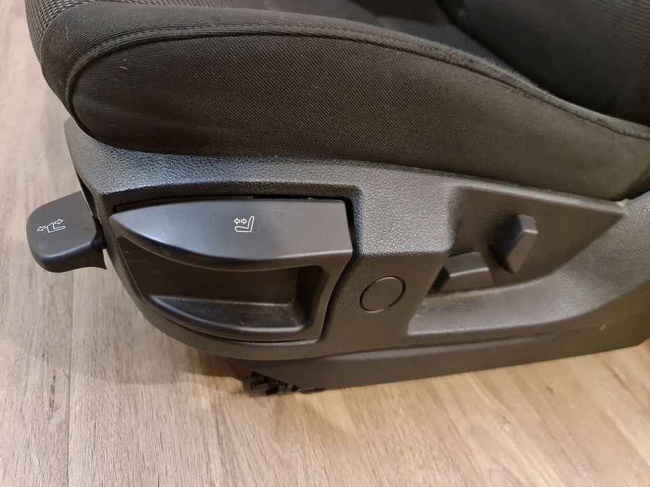 Interior Negru Textil Scaune/Bancheta Rabatabila BMW F11  F10