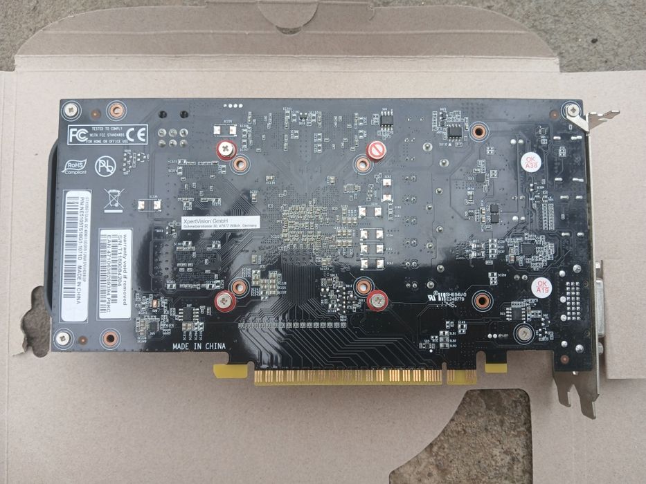 Placa GTX 1050 Ti 4gb